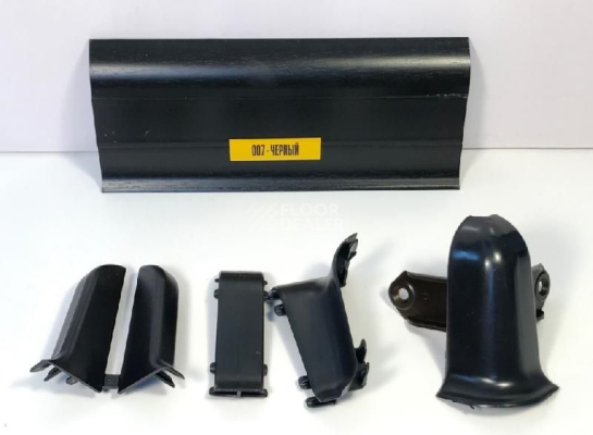 Плинтус Плинтус Ideal Comfort 55mm Черный 007 фото 1 | FLOORDEALER